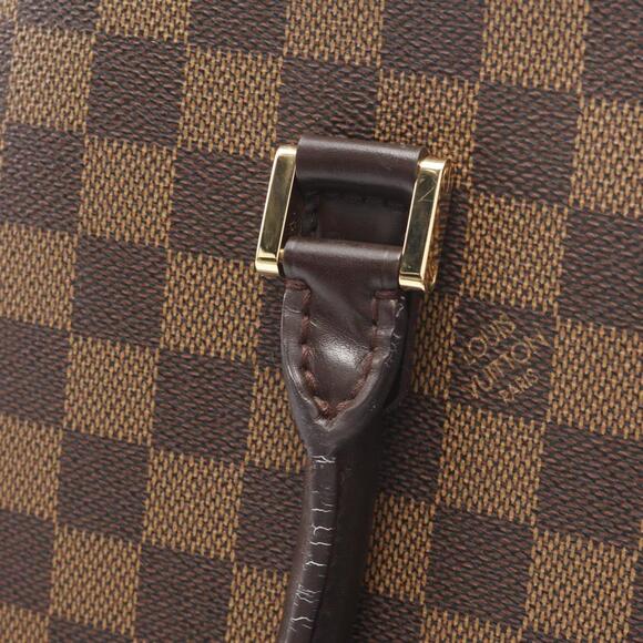 LOUIS VUITTON Brown Damier Leather Tote Bag - Picture 9 of 11